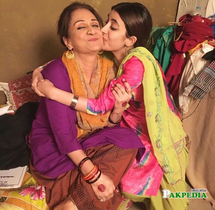 Urwa Hocane with Bushra Ansari