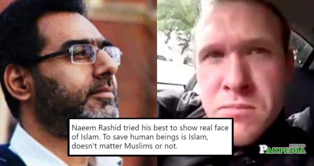 A true hero Naeem Rashid embrace martyrdom