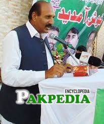 Raja Sagheer Ahmed while addressing