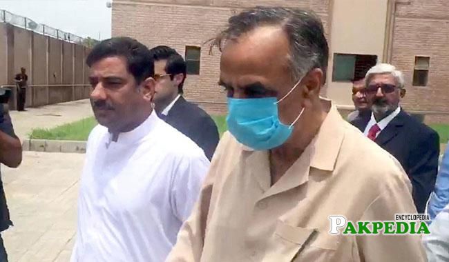 Zafar hijazi being arrested for record tempering case