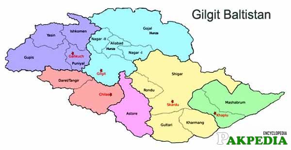 Gilgit Baltistan Map