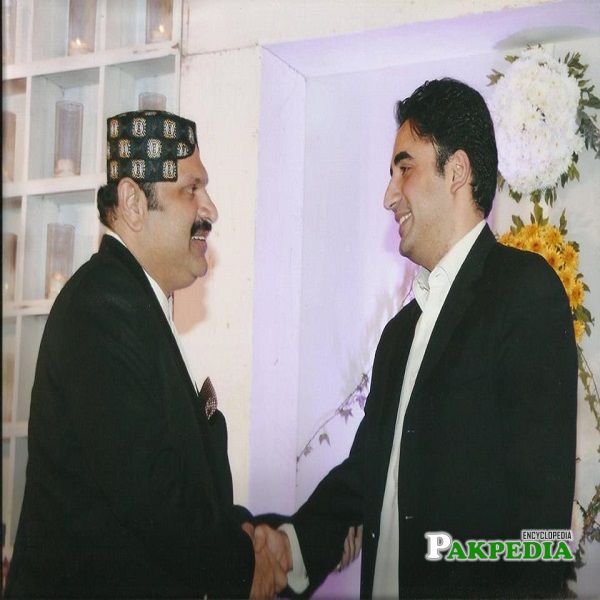 Ali Nawaz Khan with Bilawal Bhutto