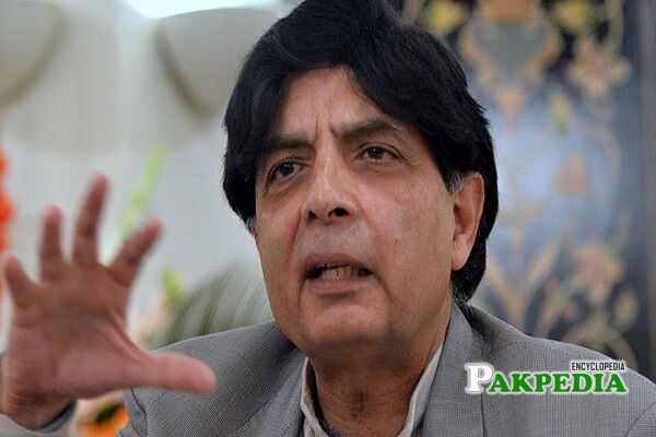 Chaudhry Nisar Ali Khan Biography