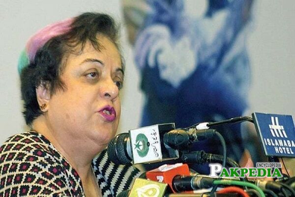 Shireen Mazari Hair