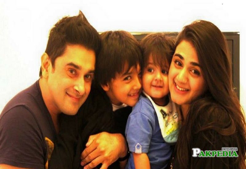 Hira Mani family