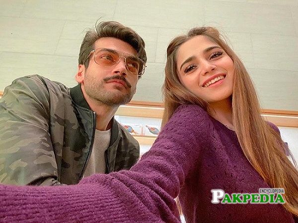 Shahbaz with Aima Baig