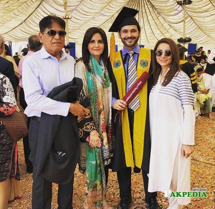 Fahad Mirza at his convocation