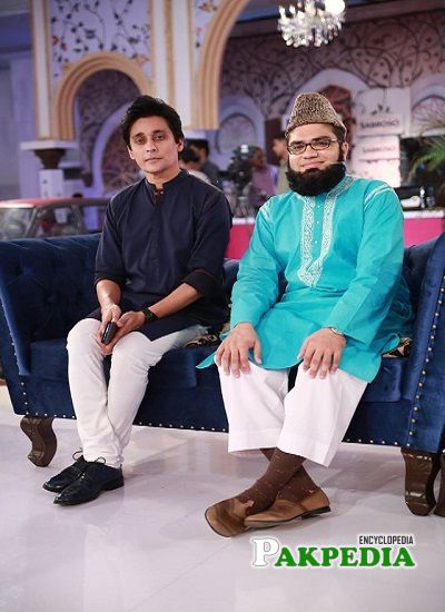 Sahir Lodhi during Ramzan Transmission