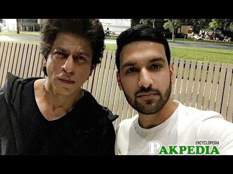 Zaid Ali with Shahrukh Khan