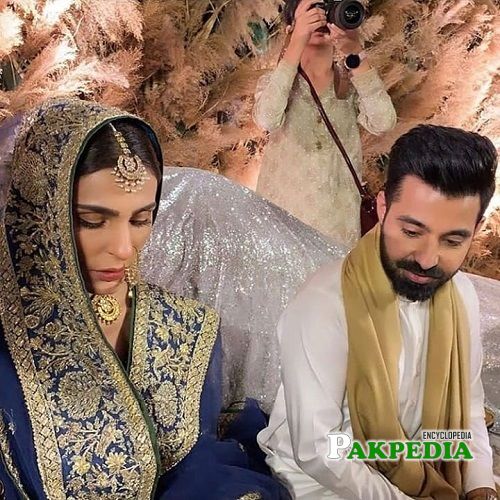 Sadia Ghaffar and Hassan Hayat khan got married