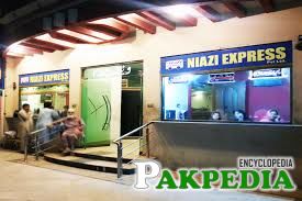 Niazi Express ticket counter 