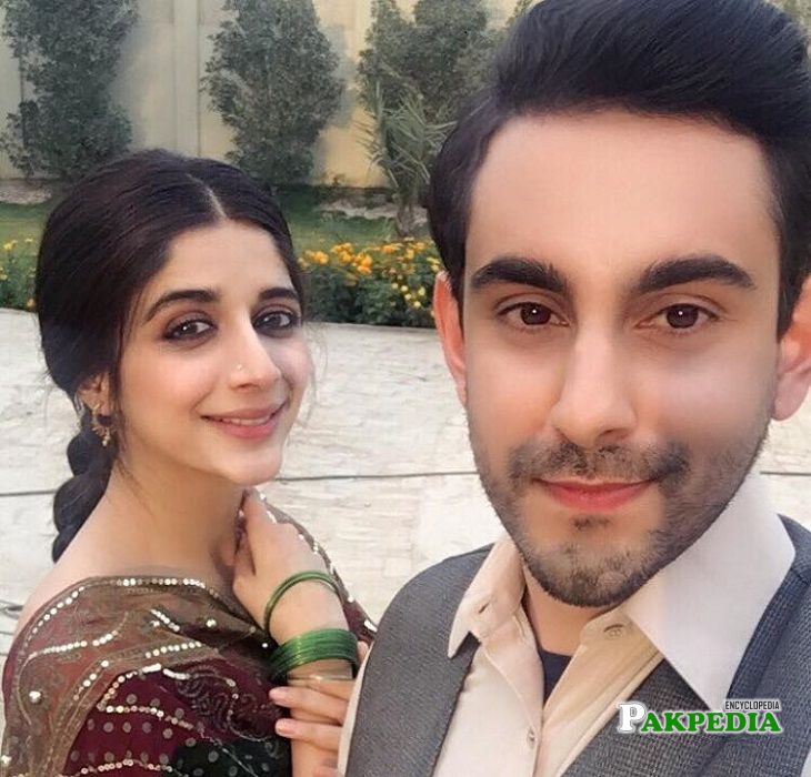 Bilal Khan on sets of Sammi