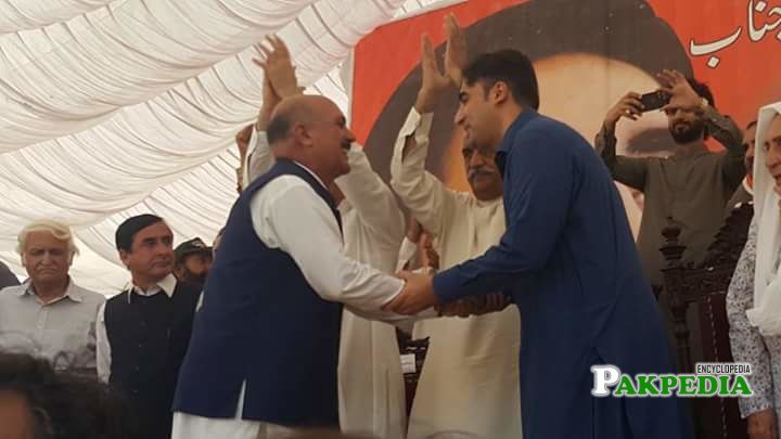 Meeting with Bilawal Bhutto in a Jalsaa