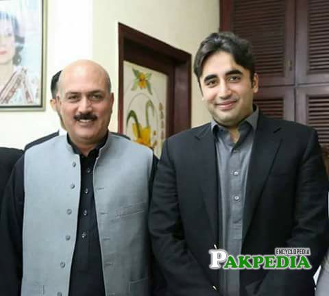 With Bilawal Bhutto