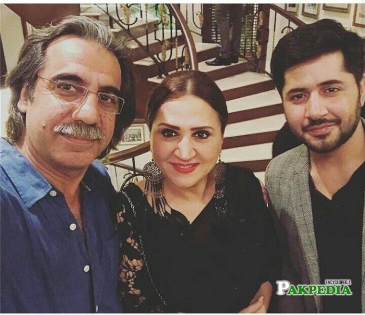 Ahson talish with Imran ashraf