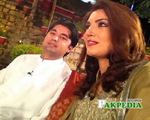 Murad Saeed and Reham Khan