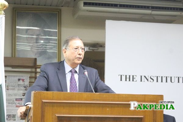 During a book launch of his book