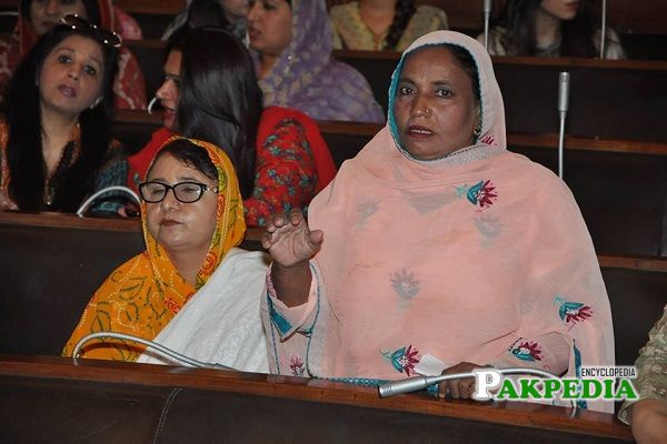 Haseena Begum in Punjab Assembly