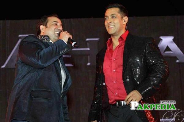 Rahat Fateh Ali Khan and Salman Khan