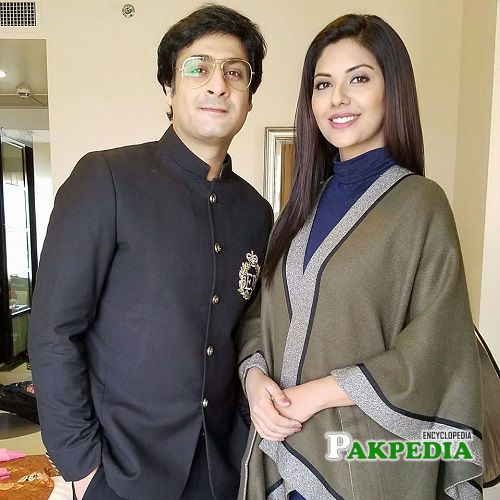 Kamran Jilani with Sunita Marshal