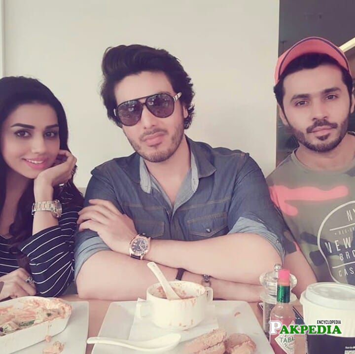 Yasmin Haq with Ahsan Khan