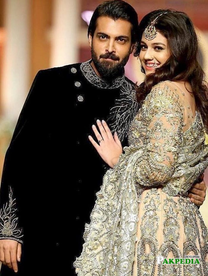 Zara with her husband Asad Siddiqui