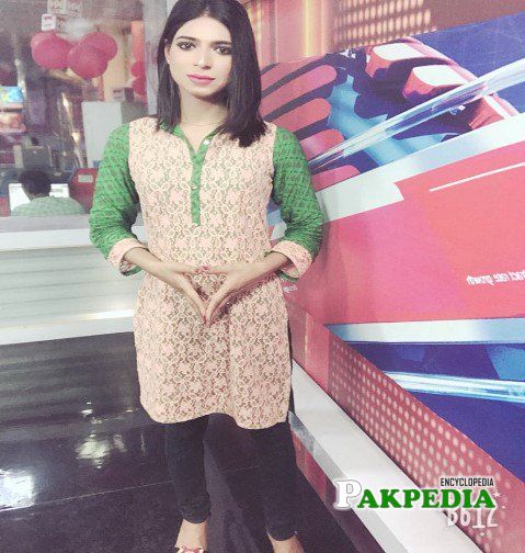 Educated and confident news caster Marvia Malik
