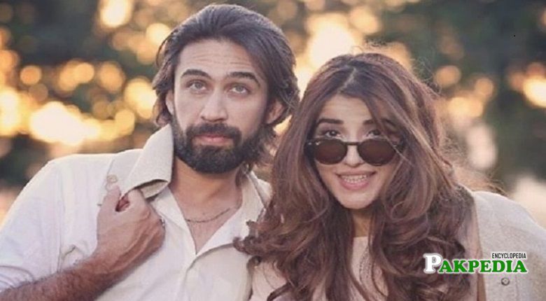 Ali Rehman with actress Hareem farooq