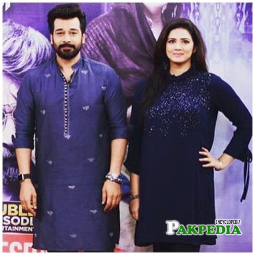 Savera with Faysal qureshi