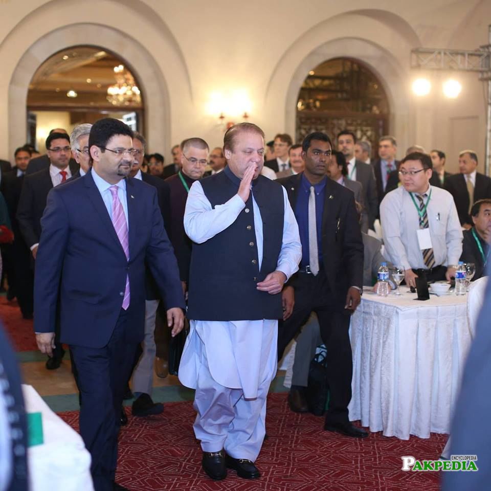 With Nawaz Sharif