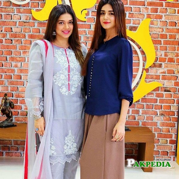 Anum Fayyaz with Sanam Jung