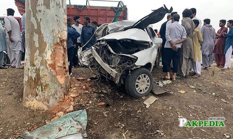 Son of Qamar Zaman died in a road accident