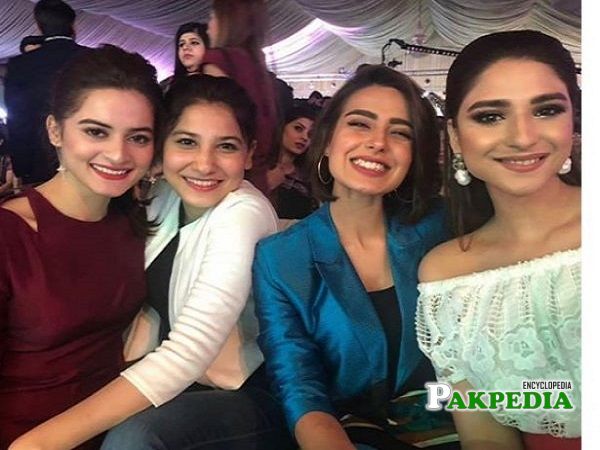 Ramsha Khan with celebrities