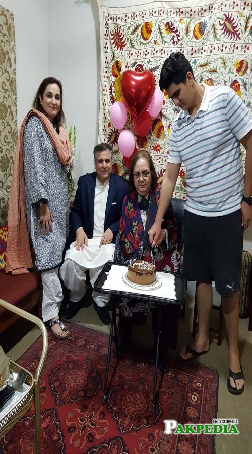 Mehnaz Aziz hold the charge after the disqualification of her husband Daniyal Aziz