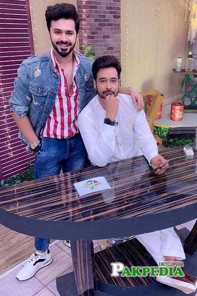 Saim with Faysal Qureshi on Salam Zindagi