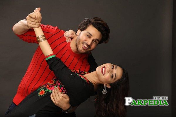 Ramsha with Ahsan Khan