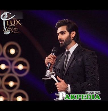Hasnain Lehri at the Lux style awards