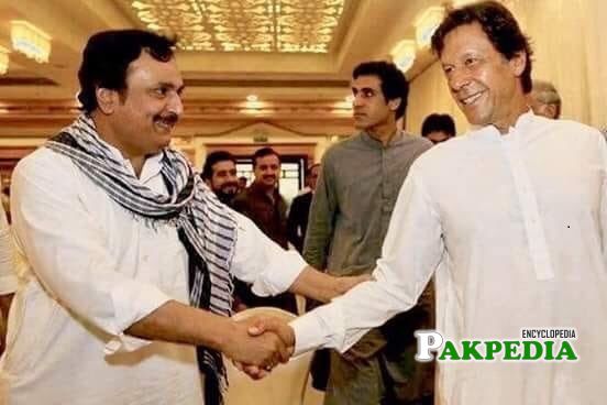 Ejaz Khan with PM Imran khan