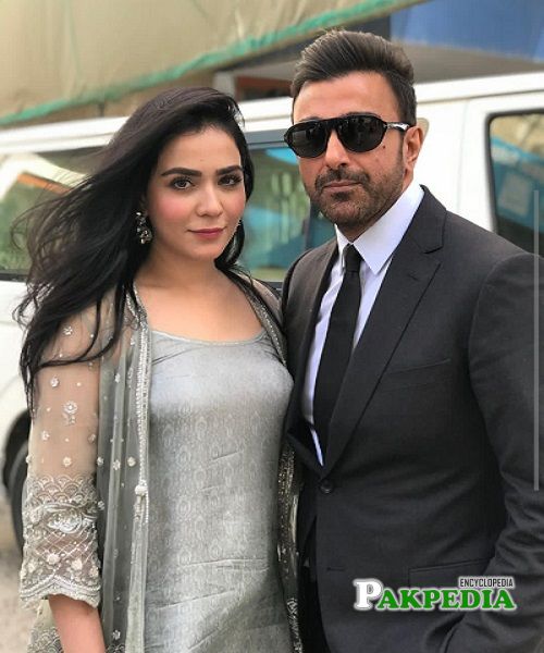 Humaima with Shamoon Abbasi