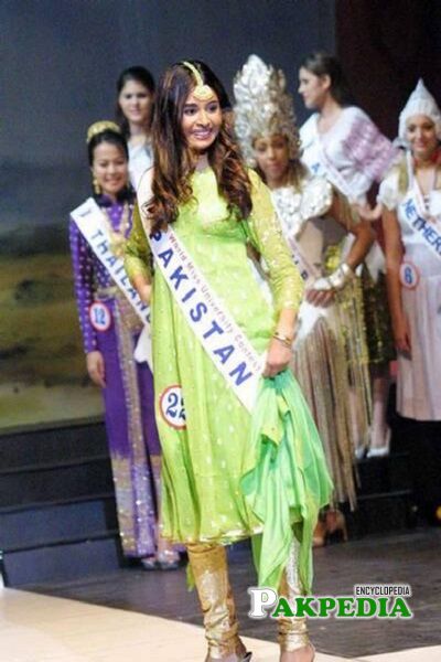 Zehra Sheerazi Miss Pakistan