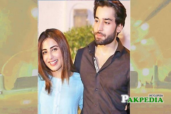 Ushna Shah and Bilal Abbas