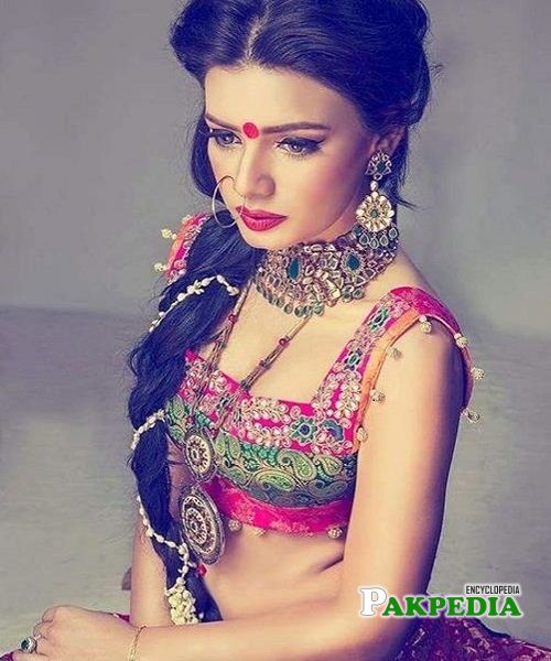 Kiran in her bold attire for a shoot