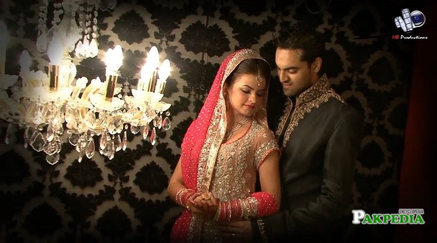 Hira hussain with her husband Adnan hussain