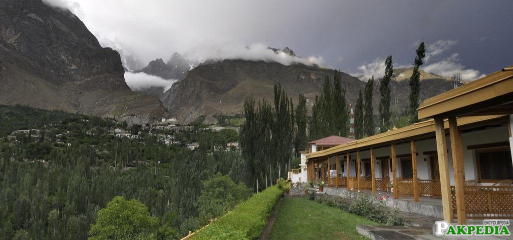 Huge Garden in Serena Hunza Hotel