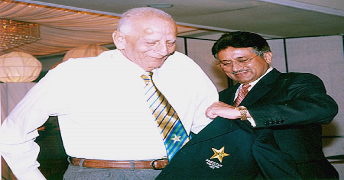 Fazal Mahmood oval test