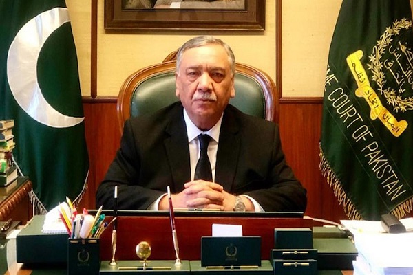 Asif Saeed Khosa as Supreme Court Jusge