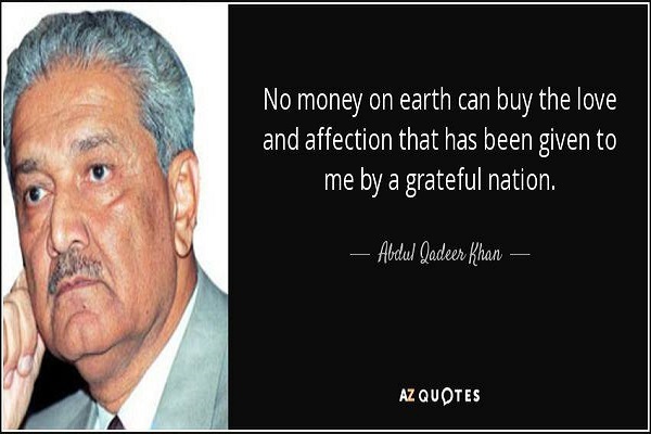 Dr Abdul Qadeer Khan Biography