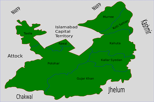 Gujar Khan map