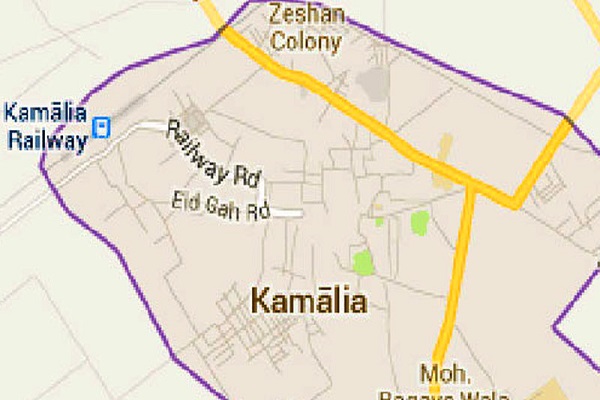 Kamalia map