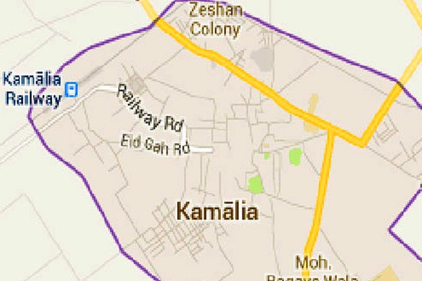 Kamalia map